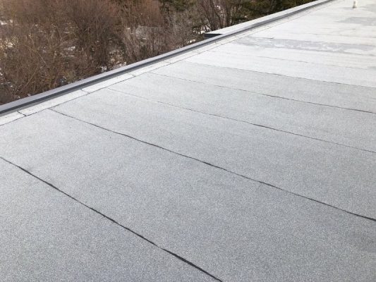 Image depicts an after image from our roof restoration project in Richmond Hill