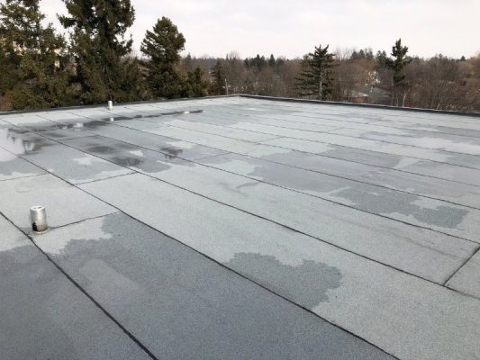 Image depicts an after image from our roof restoration project in Richmond Hill