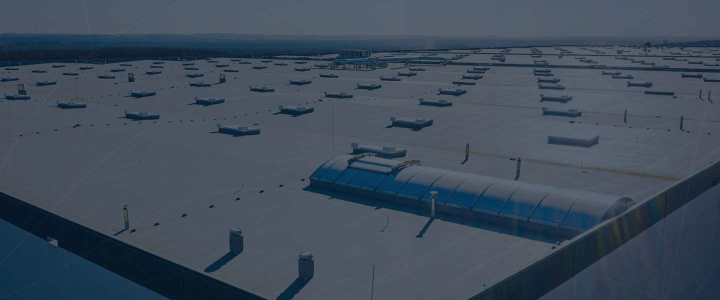 Image depicts a large roof.