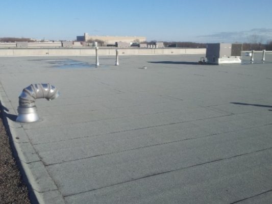 Roof replacement project