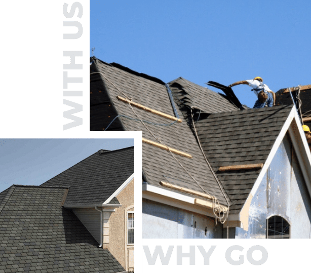 Why us for residential roofs.