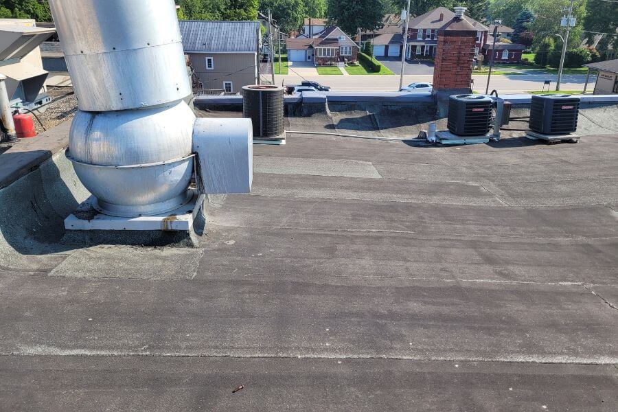 flat roof replacement gta