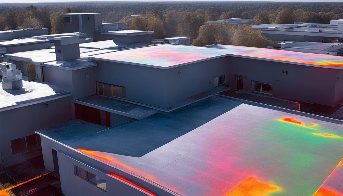 flat roof inspections with infrared scanning