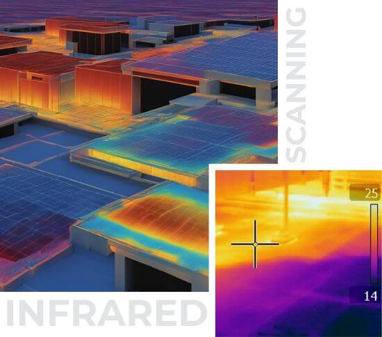 Flat Roof Infrared Scanning 🏠 | Flat & Commercial Roof