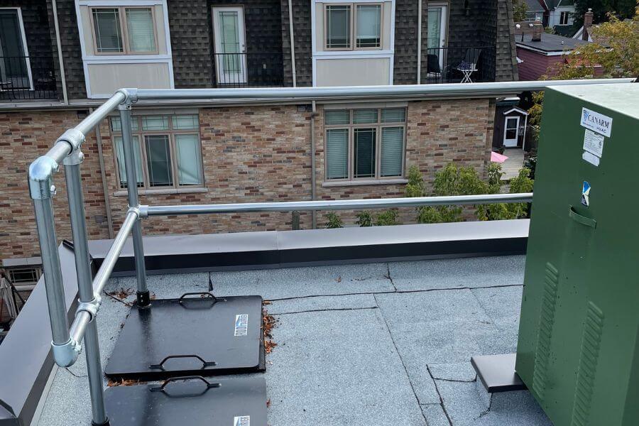 roof safety guardrails