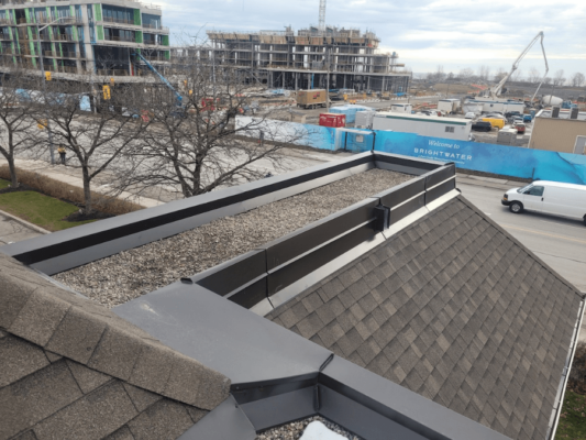 cold applied flat roof system