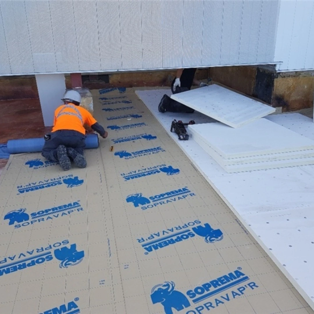 custom tapered roof installation projects