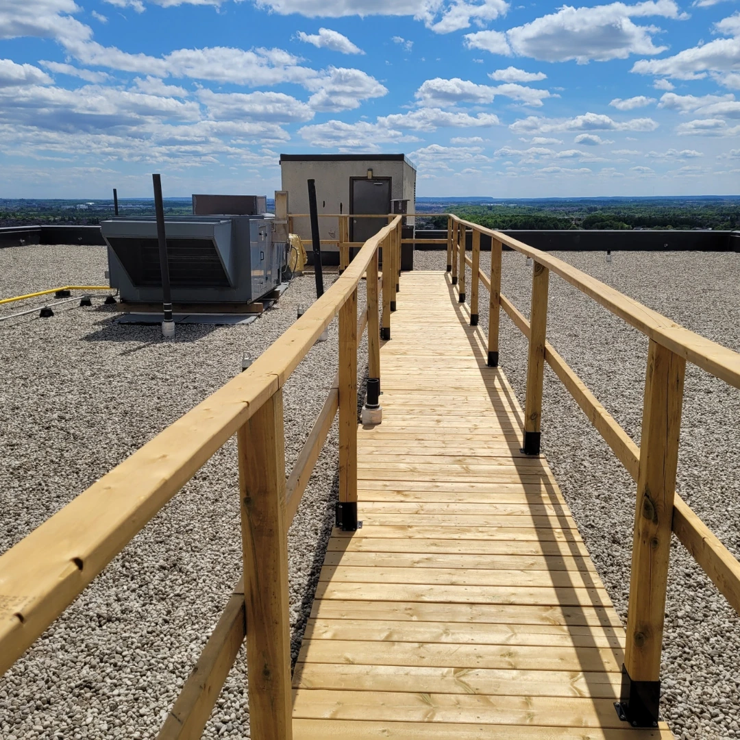 flat roof replacement projects