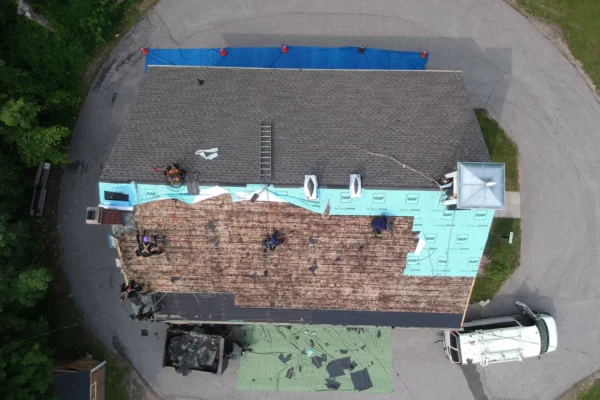 roof replacement for sloped roof heritage building