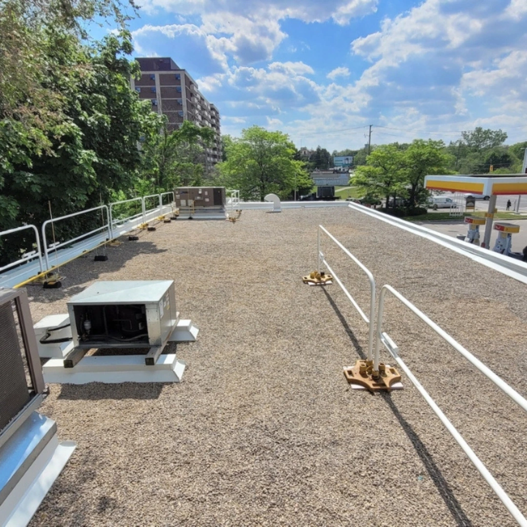rooftop safety system installation projects
