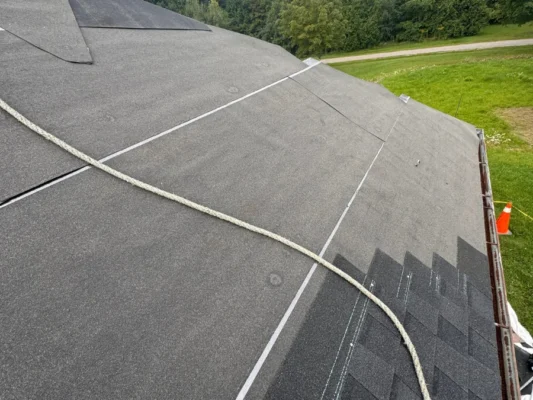 heritage roof shingles replacement black roof having shingles put on it