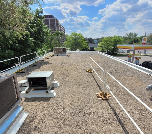Rooftop Safety System Installation in Maple