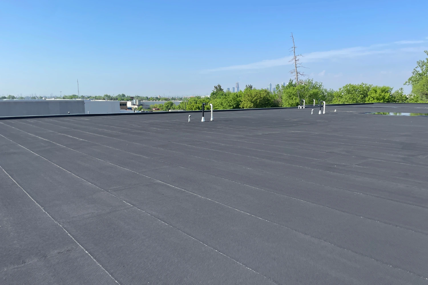 best roof pitch for sloped flat roofs