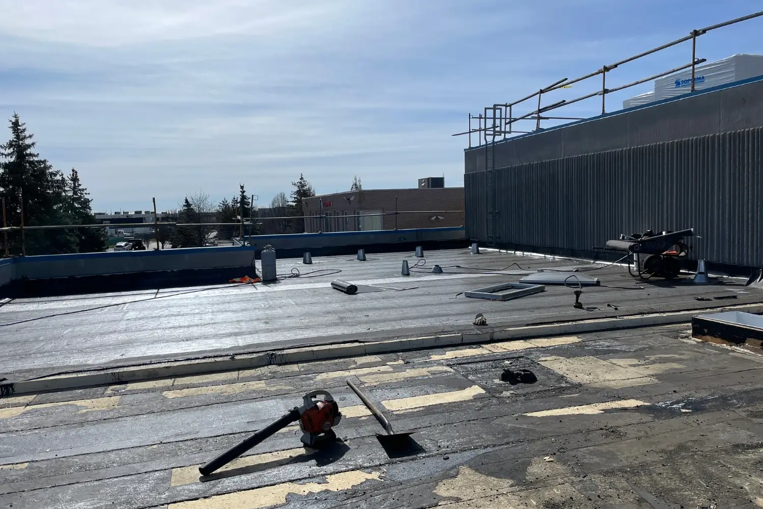 flat roof restoration recommendations