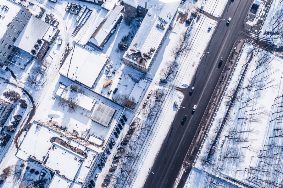 warning signs for winter roof damage