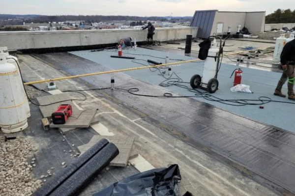 installing soprema mod bit membrane