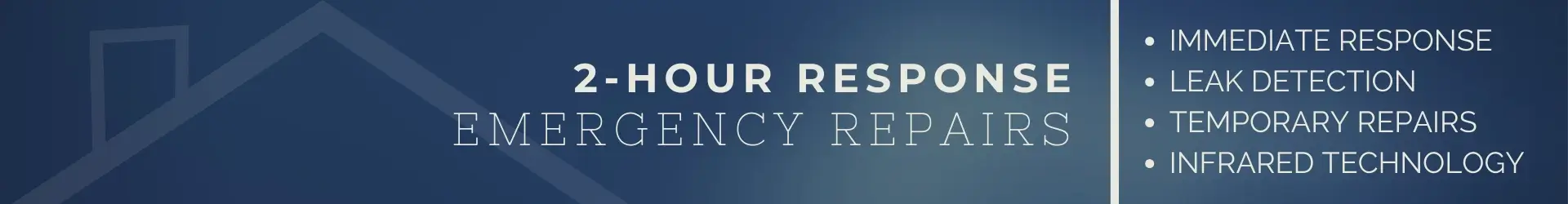 2 hour response emergency repairs