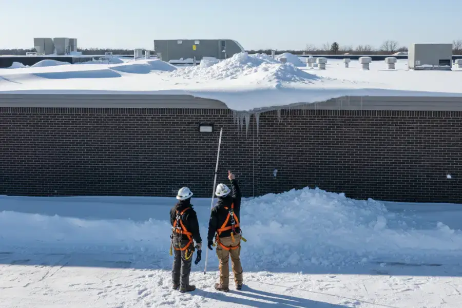 professional snow removal roofing company