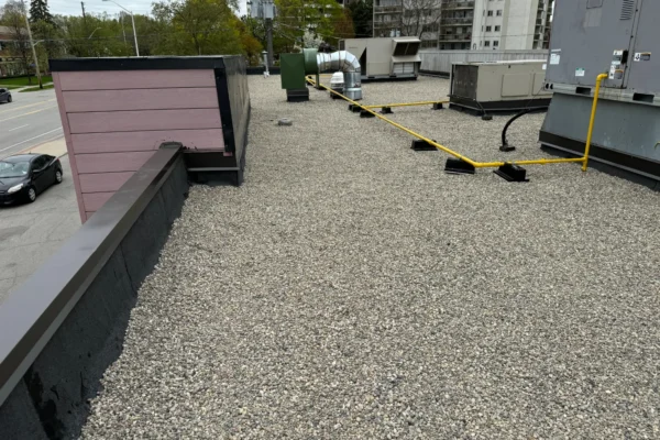 completed tim hortons roof replacement project