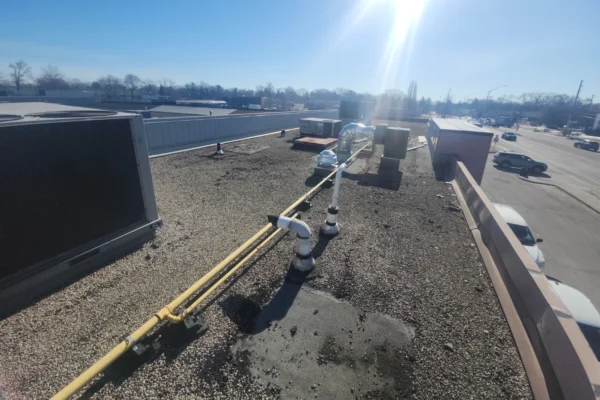 old tim hortons roof replacement
