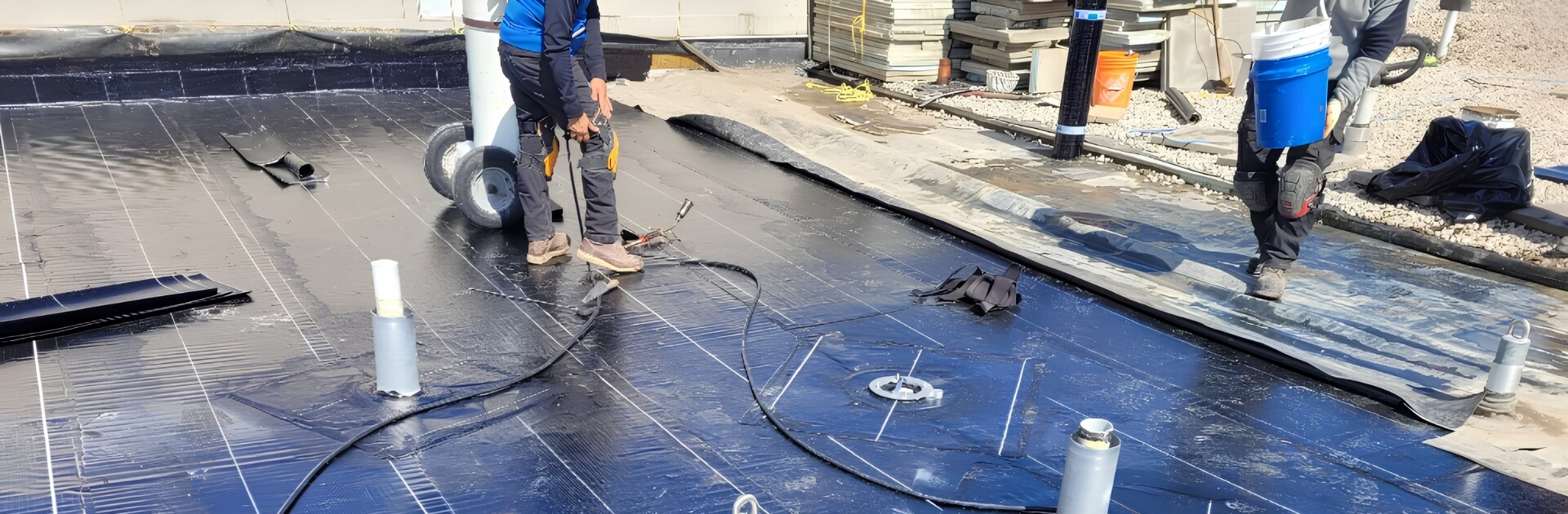 repairing flat roof in toronto