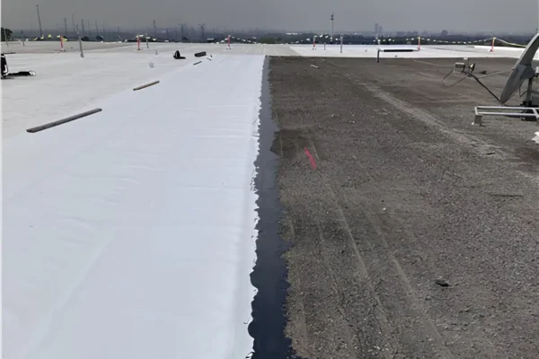 replacing building roof with tpo in woodbridge