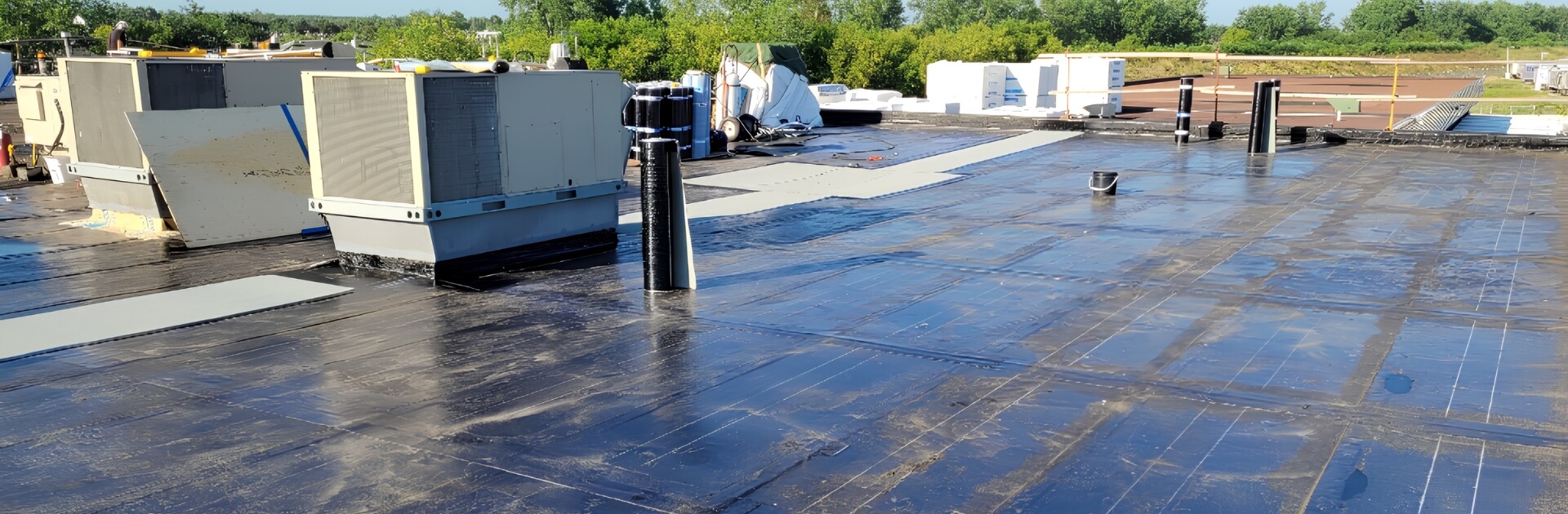 replacing flat roof in toronto