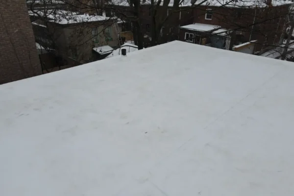 replacing old roof with new tpo