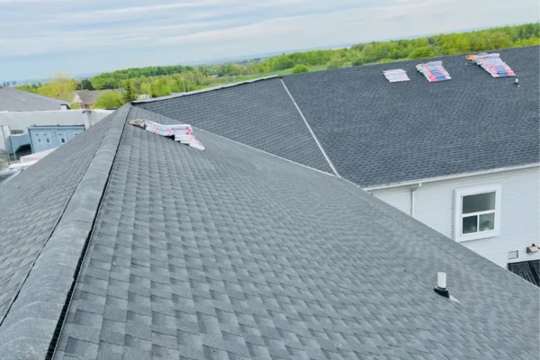 replacing sloped roof with shingles