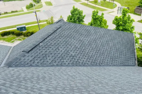 retirement home sloped roof shingle replacement
