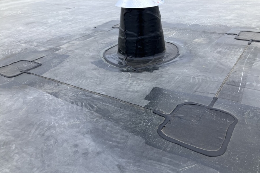 epdm commercial roof seam separation