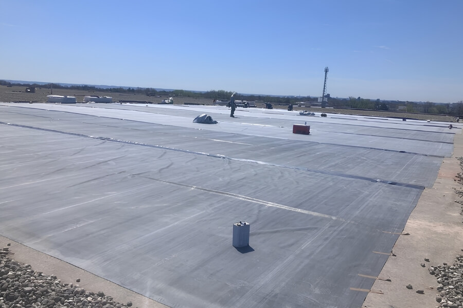 epdm commercial roof shrinkage