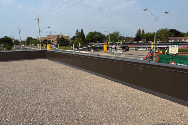 roof curb sheet metal flashing